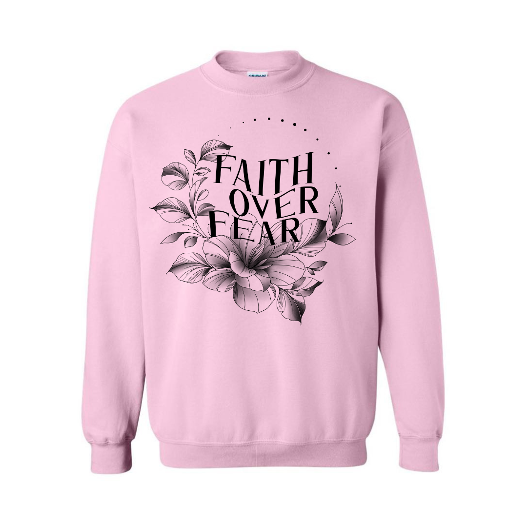 Faith Over Fear CrewNeck