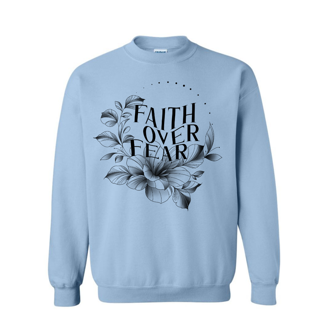 Faith Over Fear CrewNeck