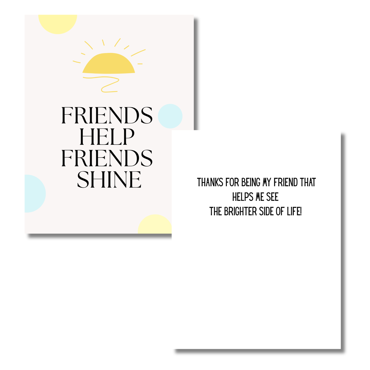 Share your Sunshine Friendship Campaign