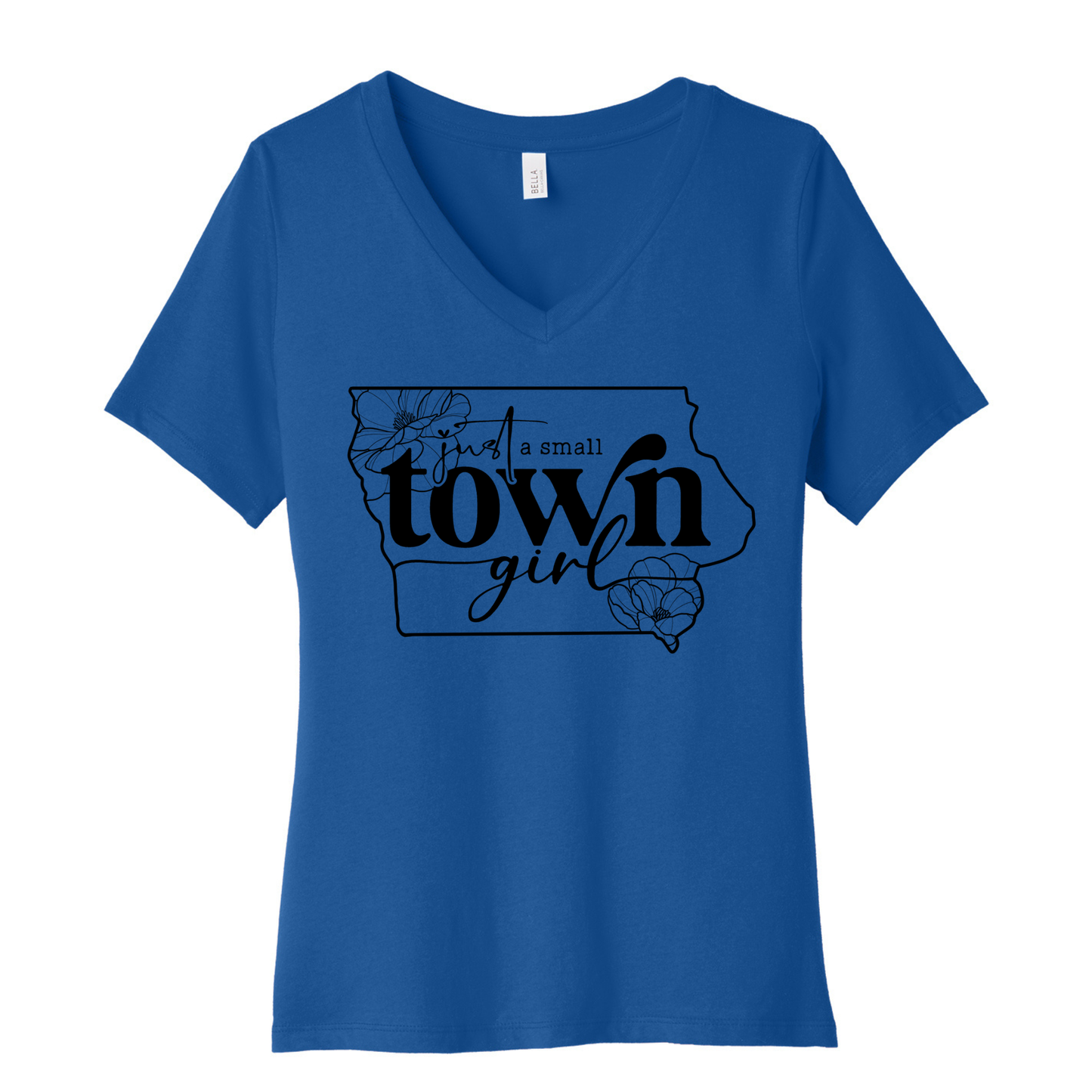 💛 Small Town Iowa Girl V-Neck