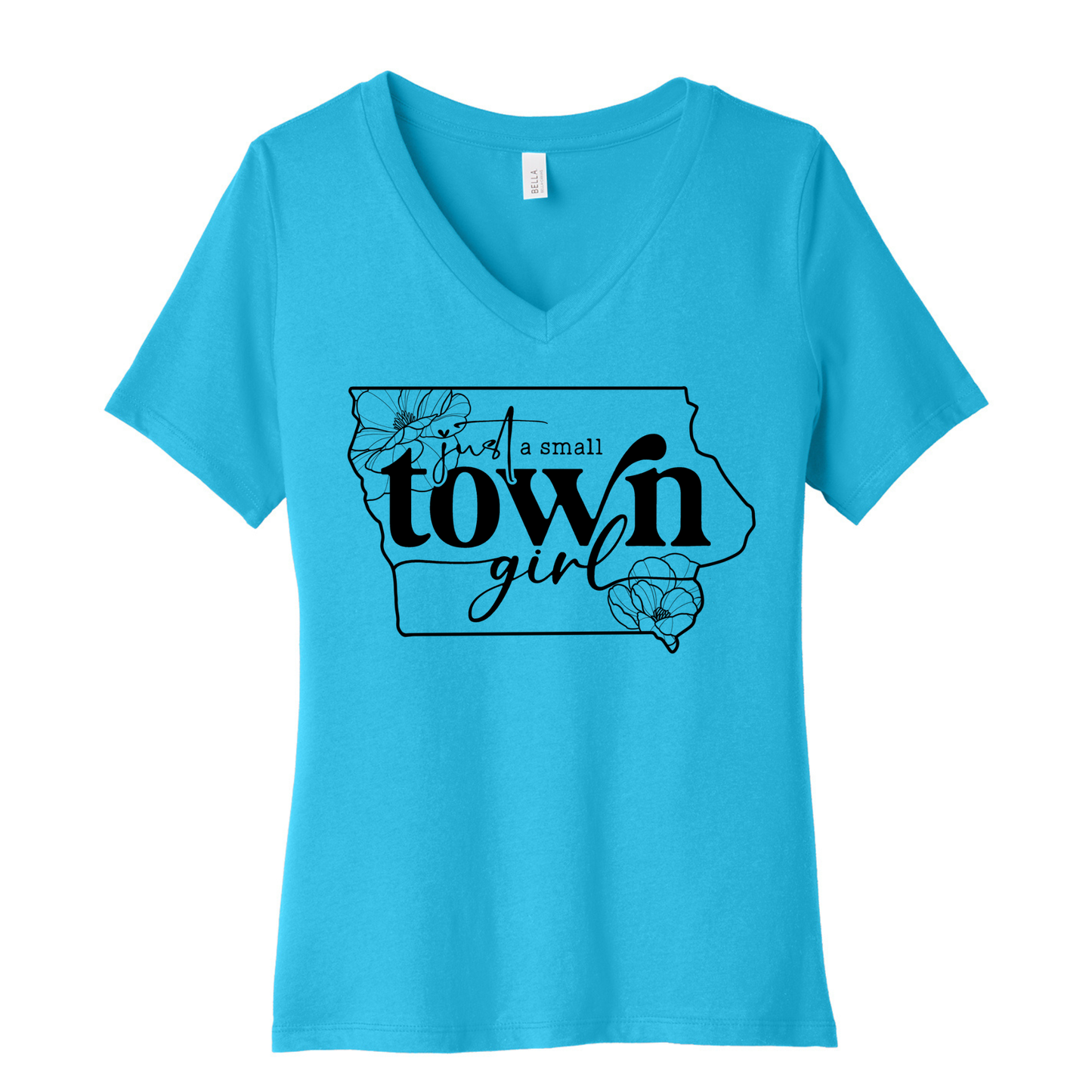 💛 Small Town Iowa Girl V-Neck