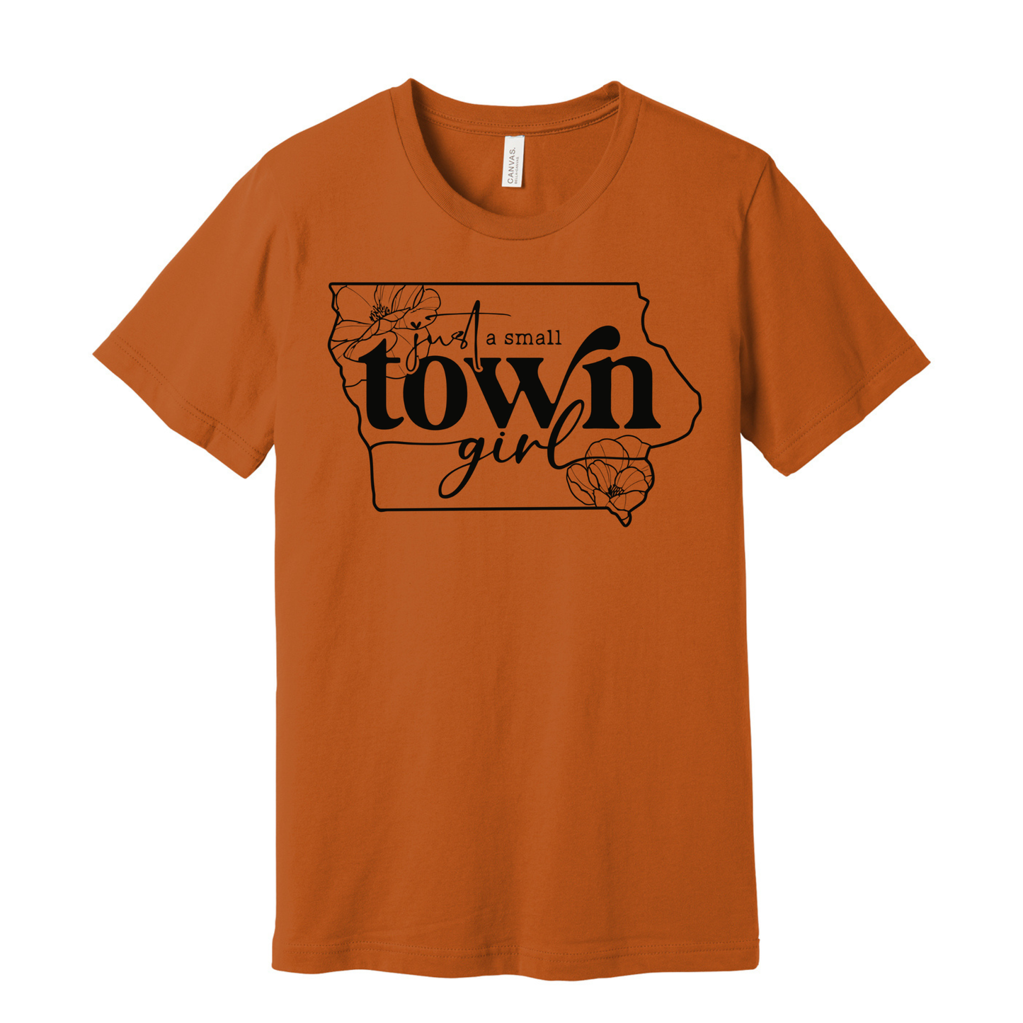 Small Town Iowa Girl T-Shirt – Fall Collection.