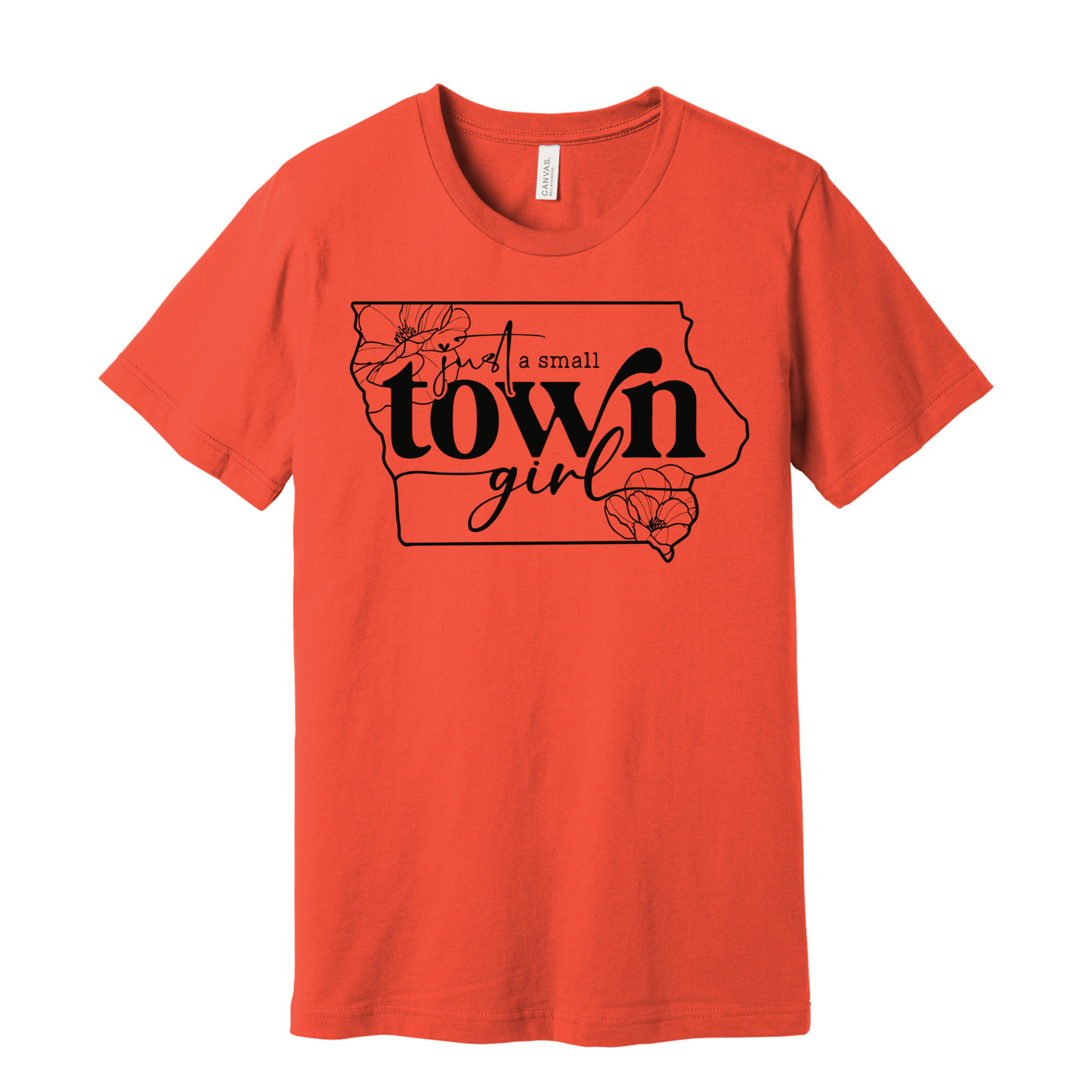 Small Town Iowa Girl T-Shirt – Fall Collection.