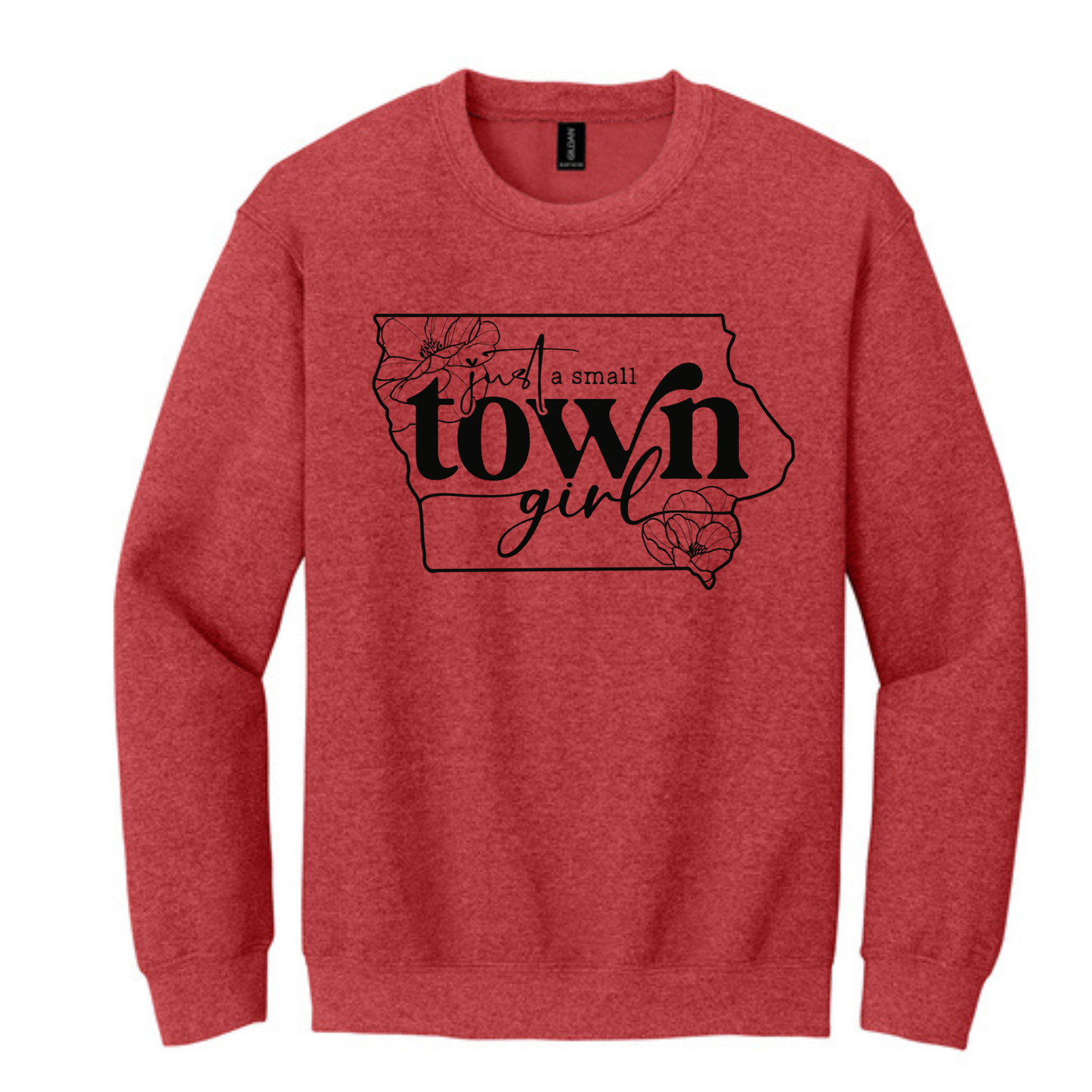 Small Town Iowa Girl Crewneck – Fall Collection