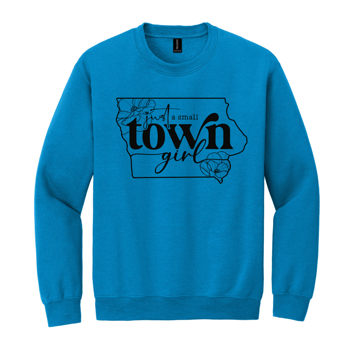 Small Town Iowa Girl Crewneck – Fall Collection