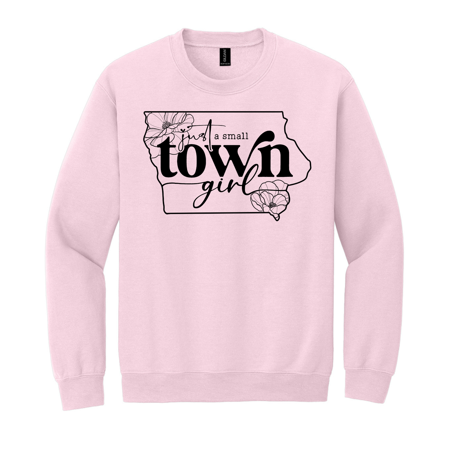💛 Small Town Iowa Girl Crewneck