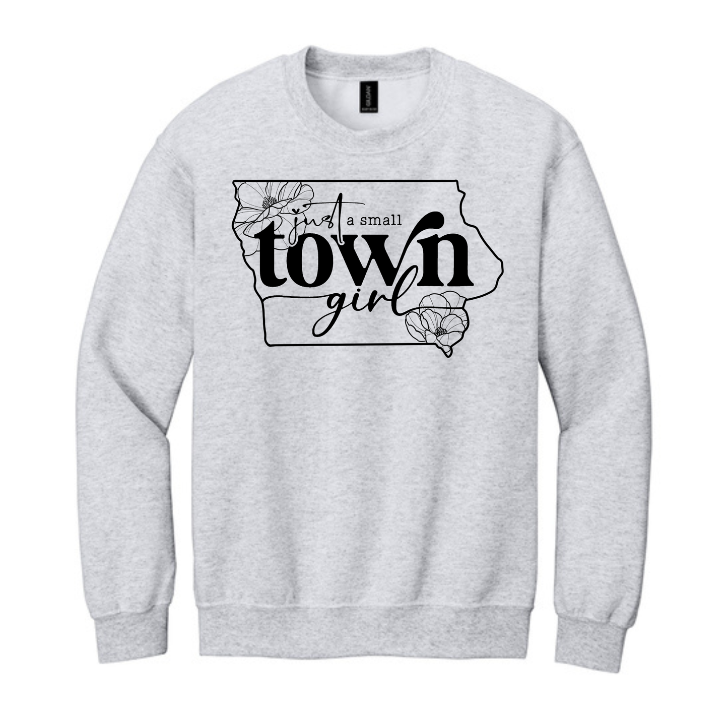 💛 Small Town Iowa Girl Crewneck