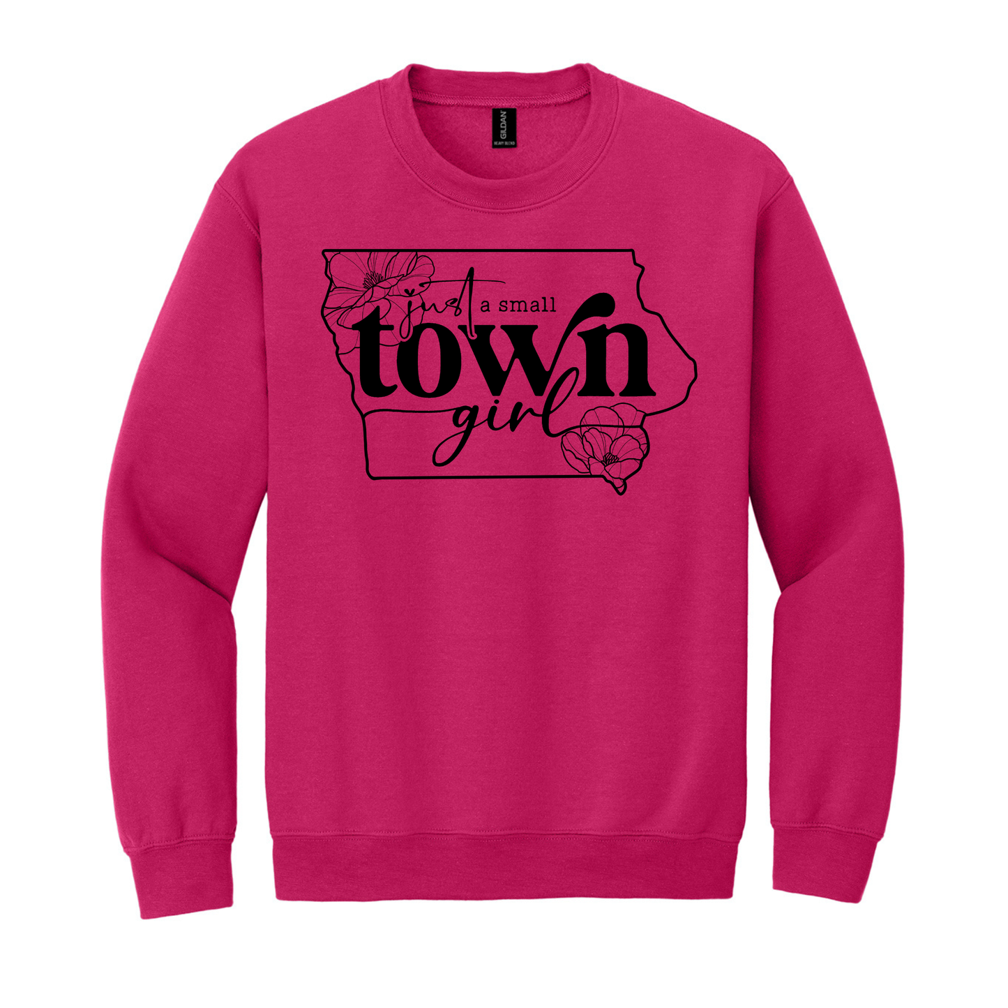 💛 Small Town Iowa Girl Crewneck
