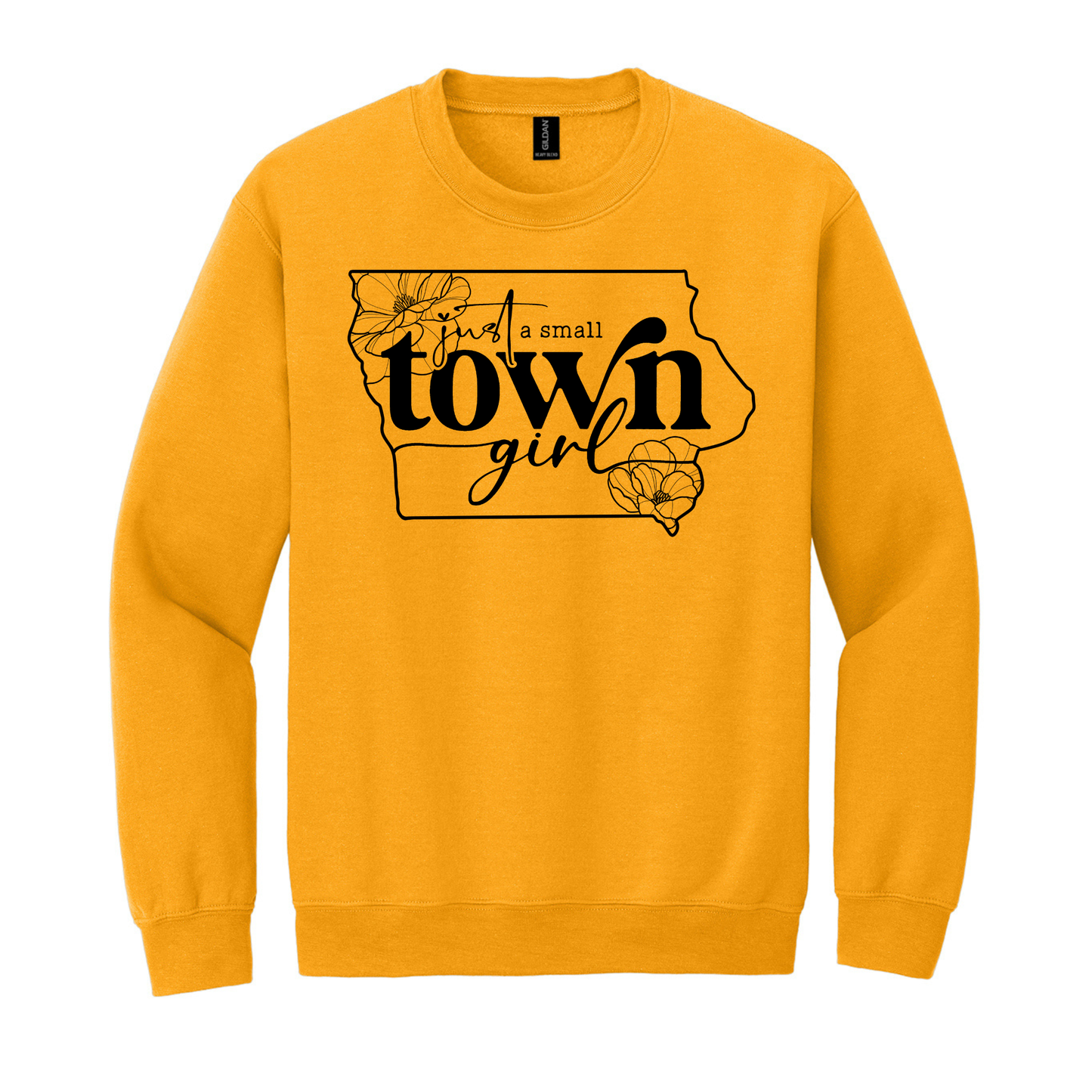 💛 Small Town Iowa Girl Crewneck